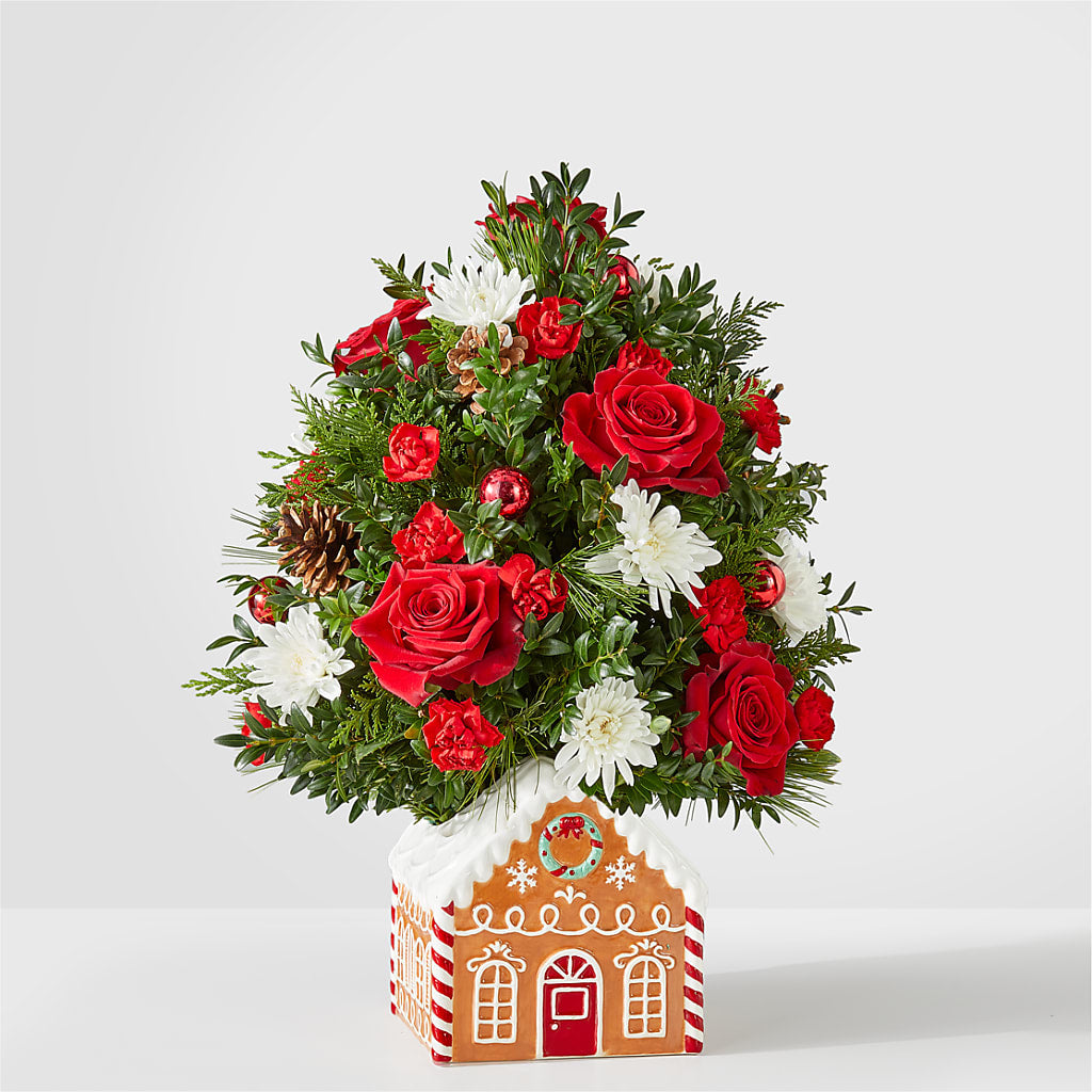 Spiced Gingerbread Tree – MAYA'S FLOWER SHOP, Carmichael CA