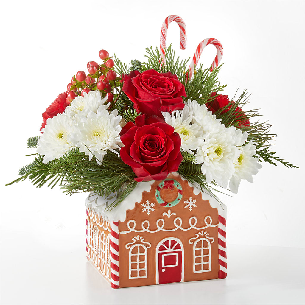 Gingerbread Bakery Bouquet – MAYA'S FLOWER SHOP, Carmichael CA