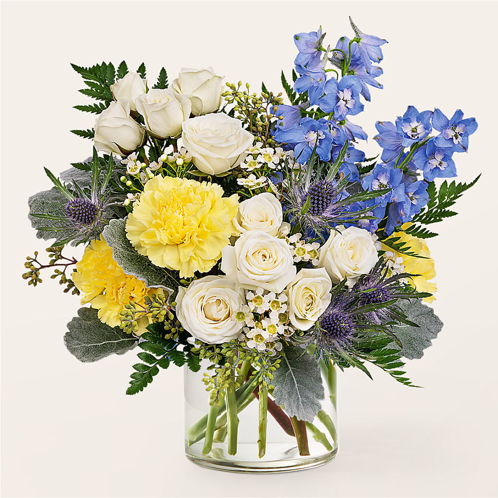 Lemon Sorbet Bouquet – MAYA'S FLOWER SHOP, Carmichael CA