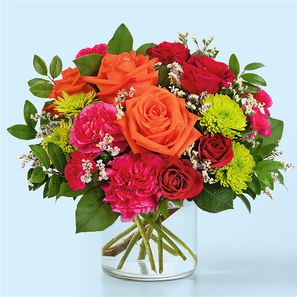 Colorful Carnival Bouquet – MAYA'S FLOWER SHOP, Carmichael CA