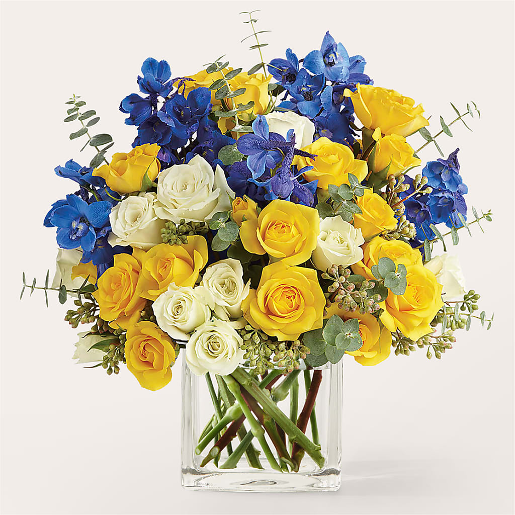 Sparkling Citrine Bouquet – MAYA'S FLOWER SHOP, Carmichael CA