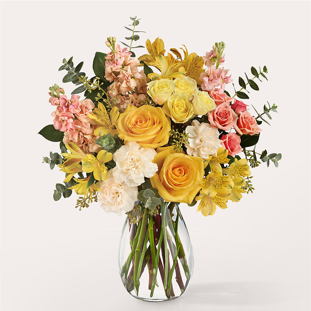Slice of Sunrise Bouquet – MAYA'S FLOWER SHOP, Carmichael CA