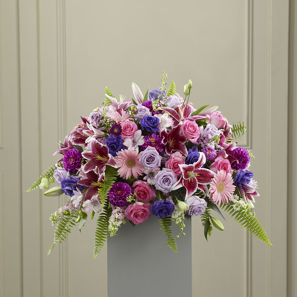 Fare Thee Well Pedestal – MAYA'S FLOWER SHOP, Carmichael CA