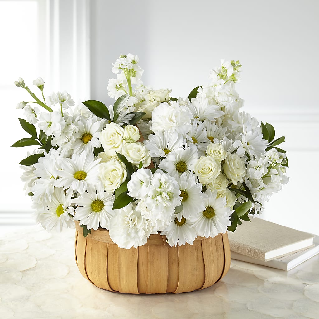 Graceful Garden Basket – MAYA'S FLOWER SHOP, Carmichael CA