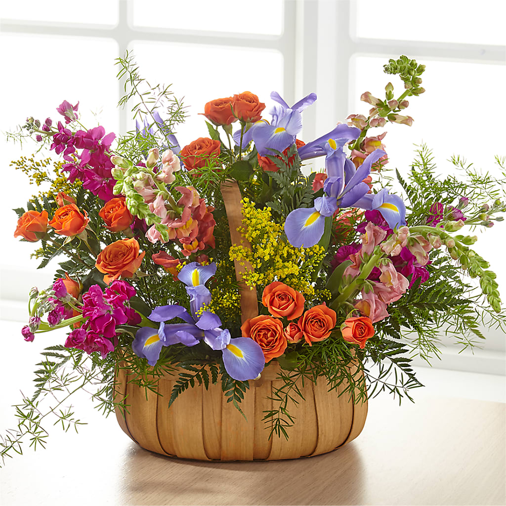 Garden of Life Basket – MAYA'S FLOWER SHOP, Carmichael CA