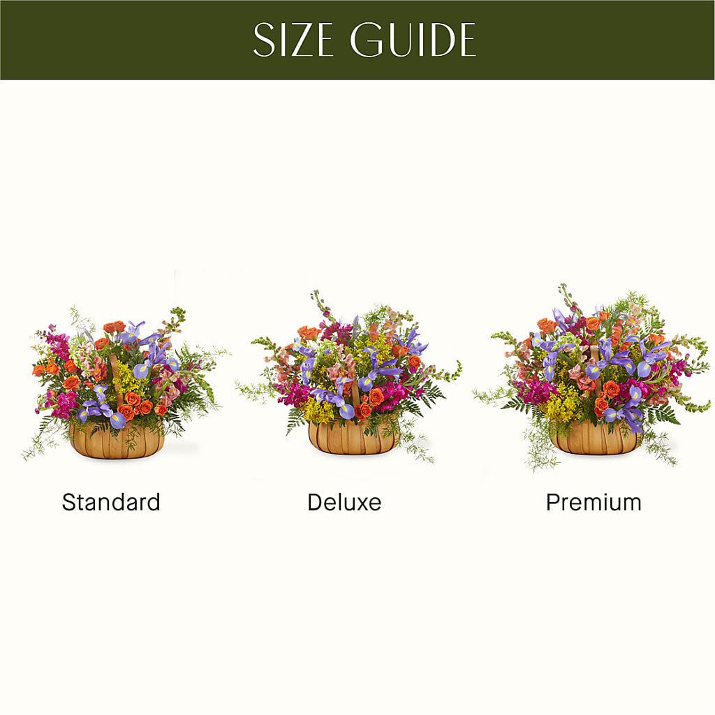 Garden of Life Basket – MAYA'S FLOWER SHOP, Carmichael CA
