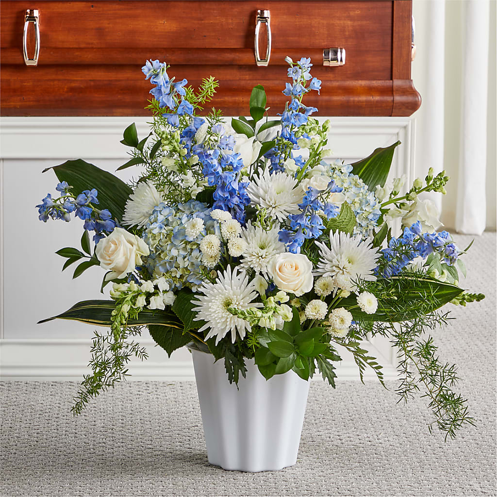 Everlasting Memories Floor Basket – MAYA'S FLOWER SHOP, Carmichael CA