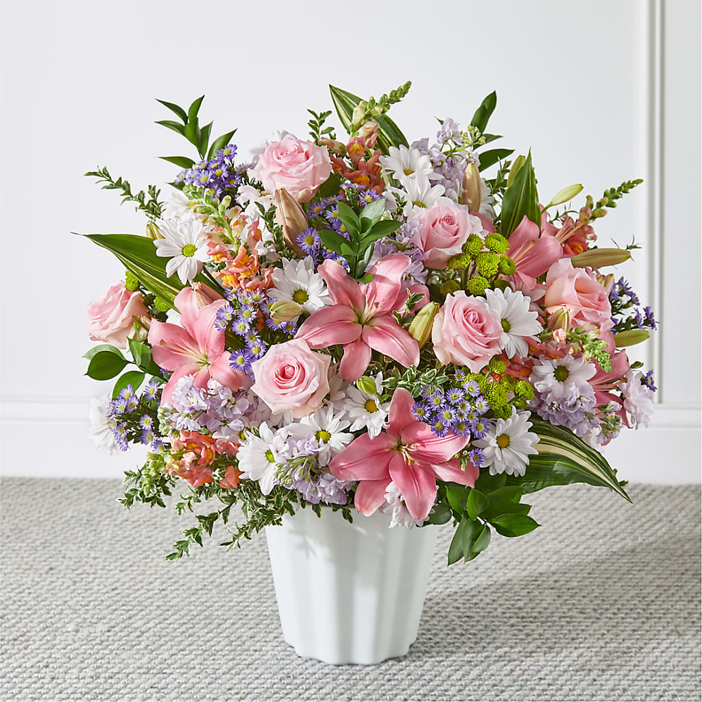 Abundant Compassion Floor Basket – MAYA'S FLOWER SHOP, Carmichael CA