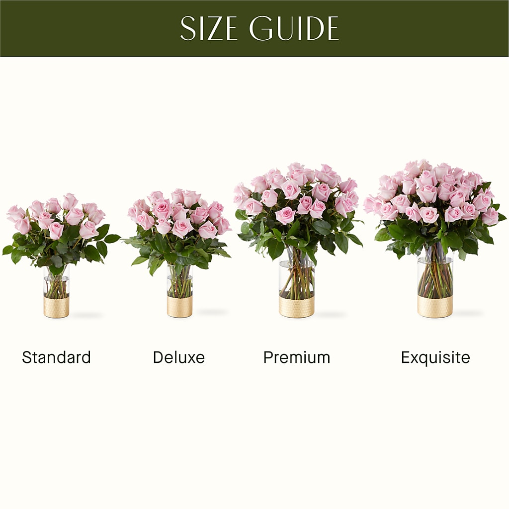 Picture Perfect Pink Rose Bouquet – MAYA'S FLOWER SHOP, Carmichael CA
