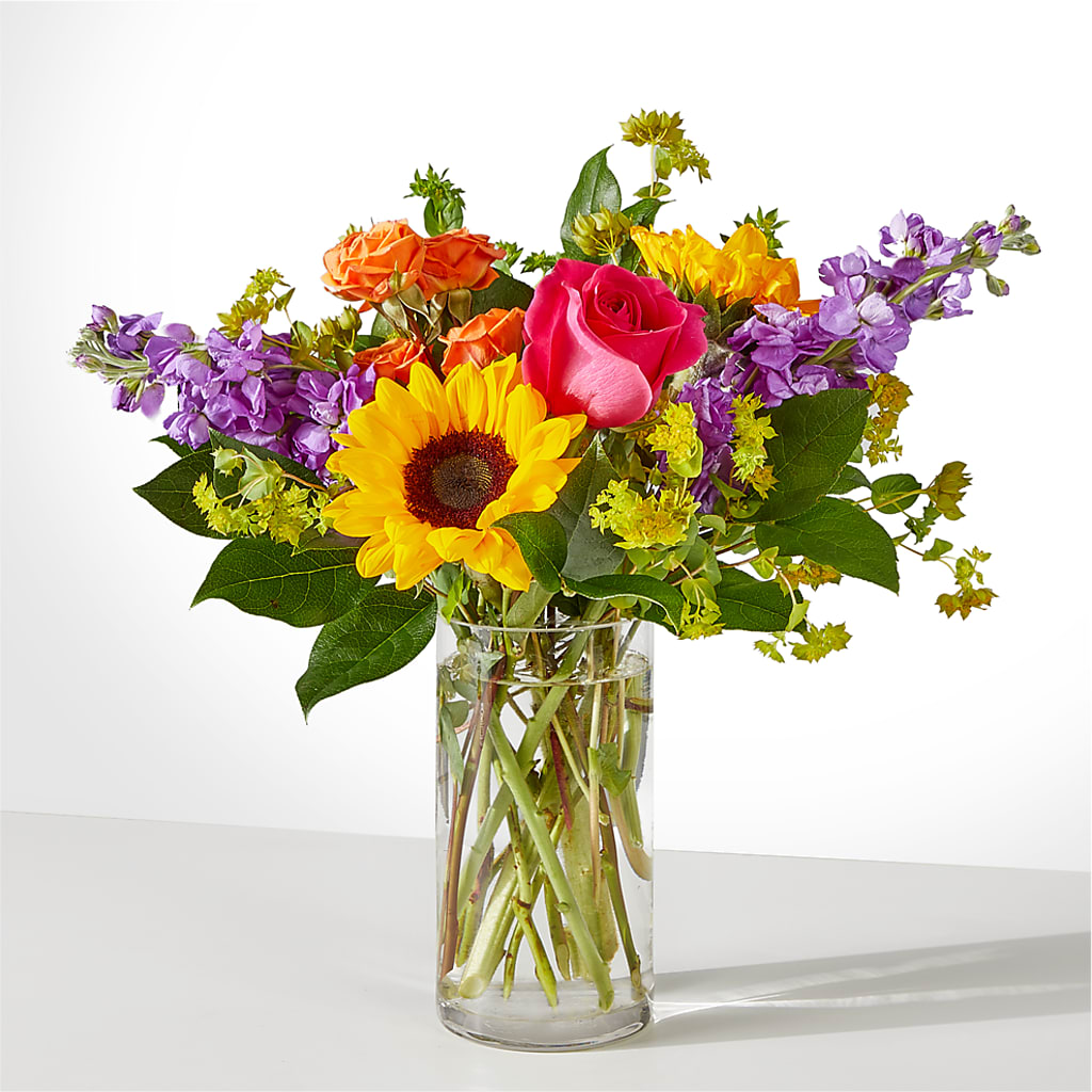 Vibrant Greetings Bouquet – MAYA'S FLOWER SHOP, Carmichael CA