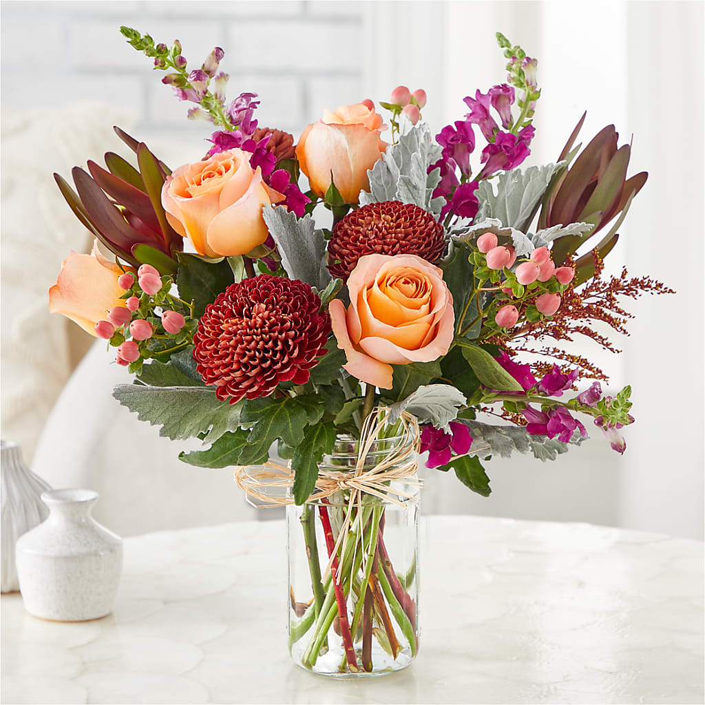 Moody Hues Bouquet – MAYA'S FLOWER SHOP, Carmichael CA