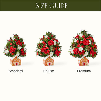 Spiced Gingerbread Tree – MAYA'S FLOWER SHOP, Carmichael CA