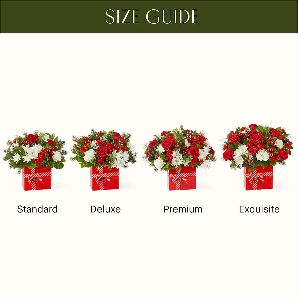 Presents Under the Tree Bouquet – MAYA'S FLOWER SHOP, Carmichael CA