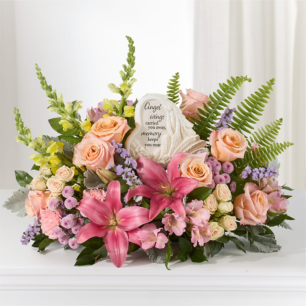 Gentle Light Arrangement – MAYA'S FLOWER SHOP, Carmichael CA