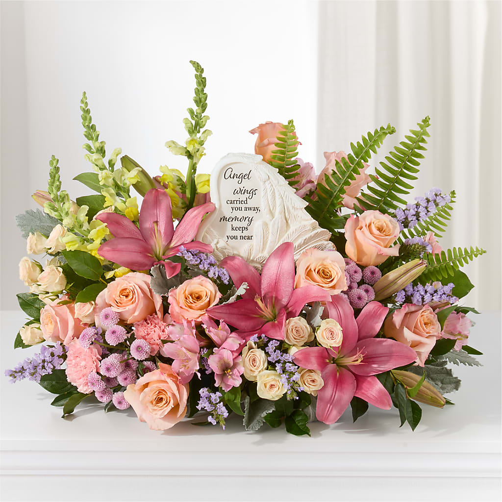 Gentle Light Arrangement – MAYA'S FLOWER SHOP, Carmichael CA