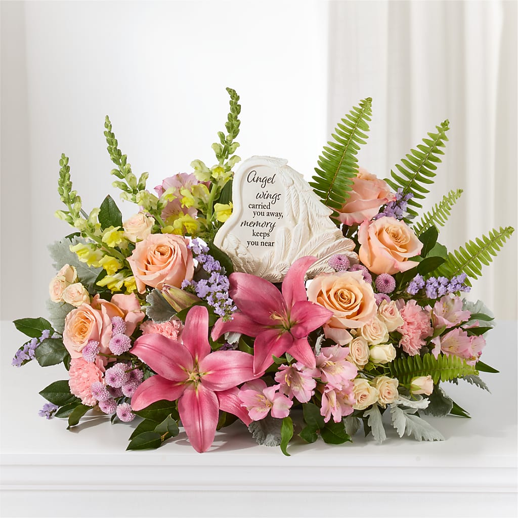 Gentle Light Arrangement – MAYA'S FLOWER SHOP, Carmichael CA