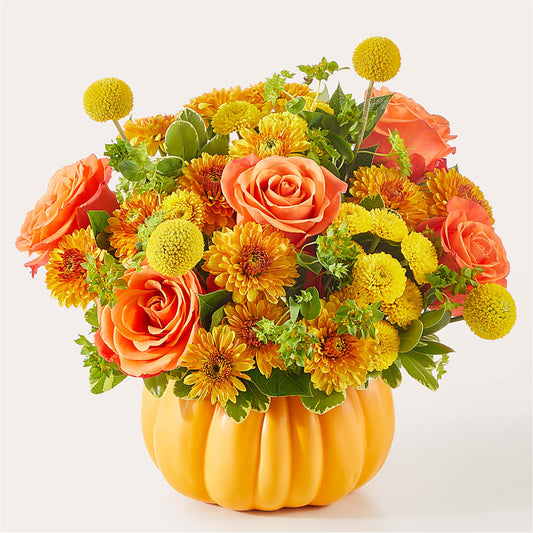 Gourdgeous Pumpkin – MAYA'S FLOWER SHOP, Carmichael CA