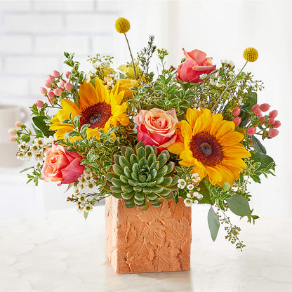Sunflower Season Bouquet – MAYA'S FLOWER SHOP, Carmichael CA