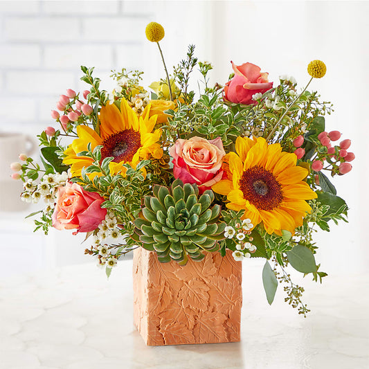 Sunflower Season Bouquet – MAYA'S FLOWER SHOP, Carmichael CA