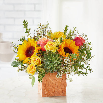 Sunflower Season Bouquet – MAYA'S FLOWER SHOP, Carmichael CA