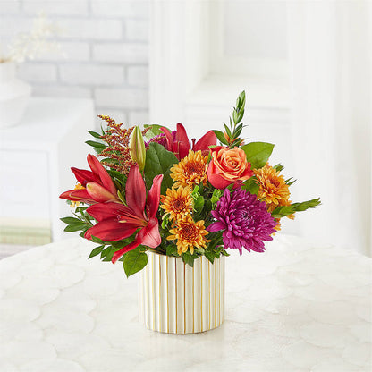 Burgundy Landscape Bouquet – MAYA'S FLOWER SHOP, Carmichael CA