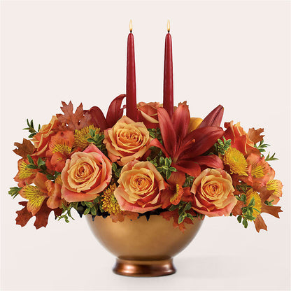 Harvest Table Centerpiece – MAYA'S FLOWER SHOP, Carmichael CA