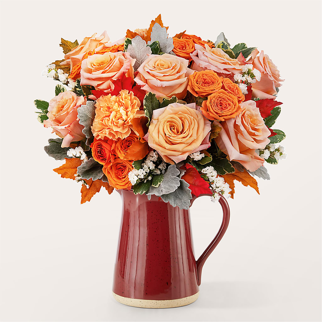 Pumpkin Pie Bouquet – MAYA'S FLOWER SHOP, Carmichael CA