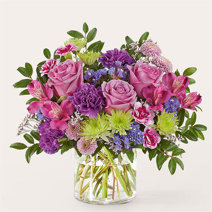Glass Half Full Bouquet – MAYA'S FLOWER SHOP, Carmichael CA