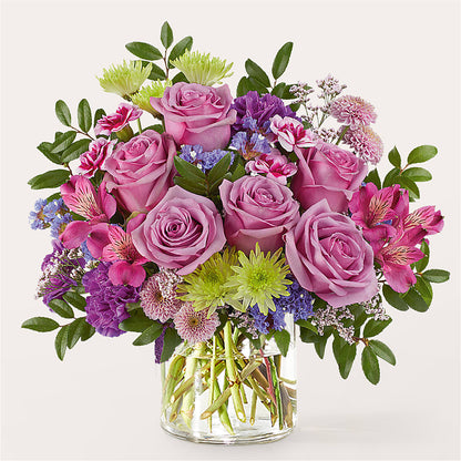 Glass Half Full Bouquet – MAYA'S FLOWER SHOP, Carmichael CA