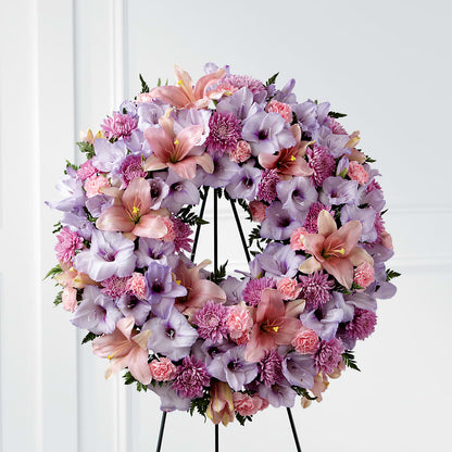 Beloved Friend Wreath – MAYA'S FLOWER SHOP, Carmichael CA