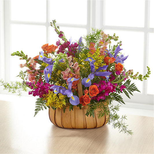 Garden of Life Basket – MAYA'S FLOWER SHOP, Carmichael CA