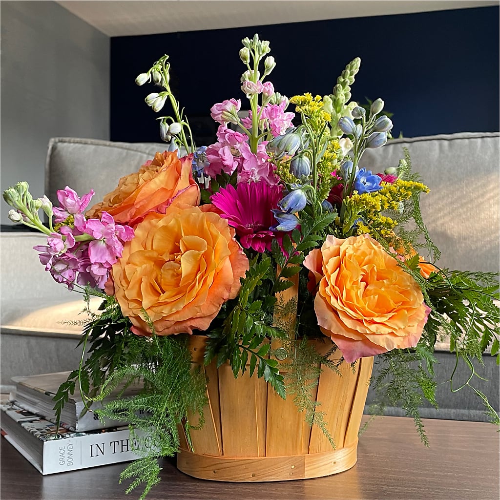 Garden of Life Basket – MAYA'S FLOWER SHOP, Carmichael CA