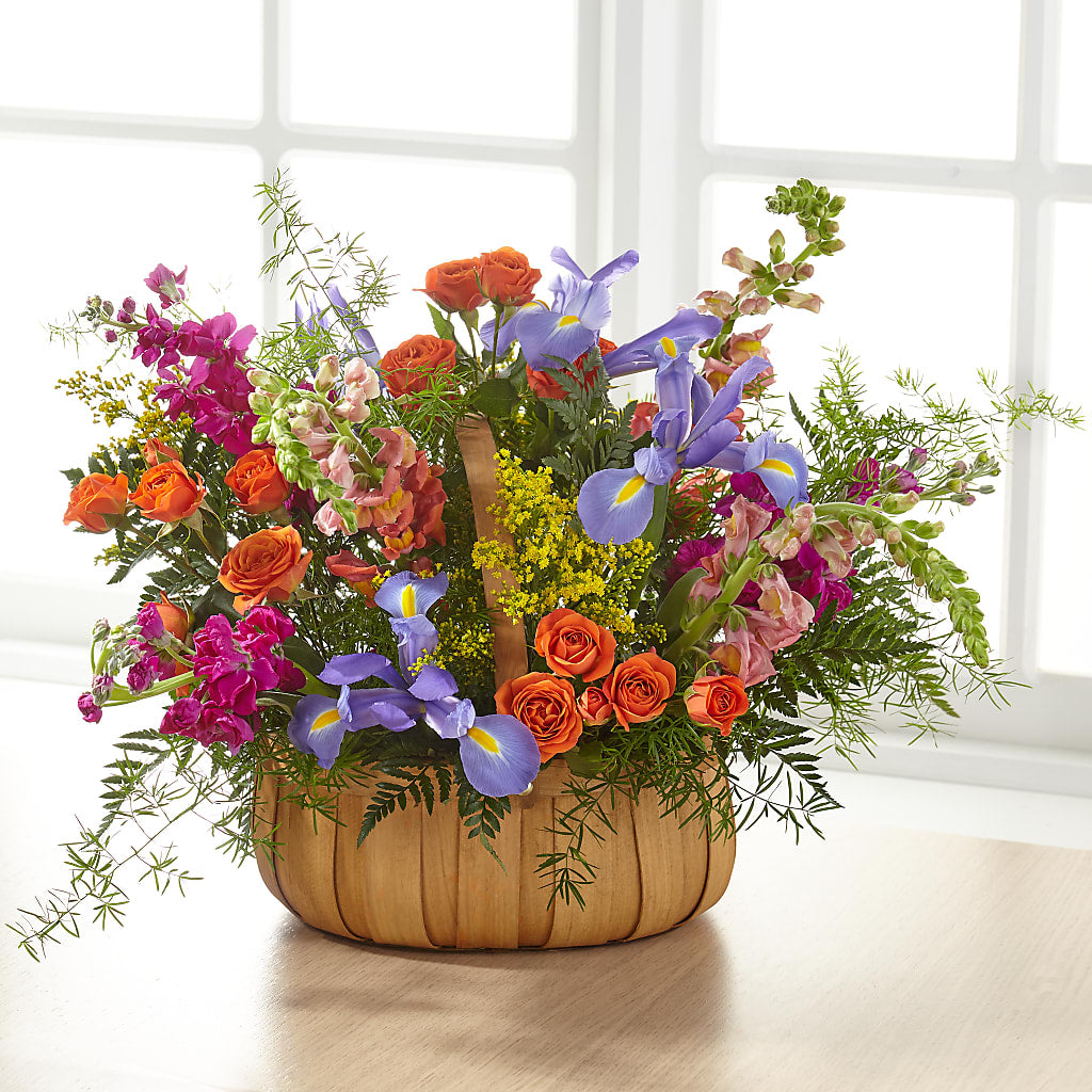 Garden of Life Basket – MAYA'S FLOWER SHOP, Carmichael CA