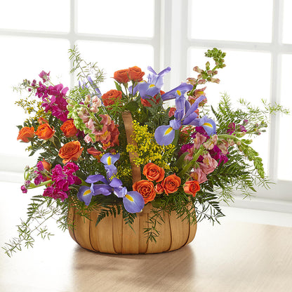 Garden of Life Basket – MAYA'S FLOWER SHOP, Carmichael CA