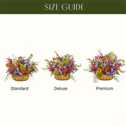 Garden of Life Basket – MAYA'S FLOWER SHOP, Carmichael CA