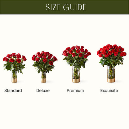 Classic Love Red Rose Bouquet – MAYA'S FLOWER SHOP, Carmichael CA
