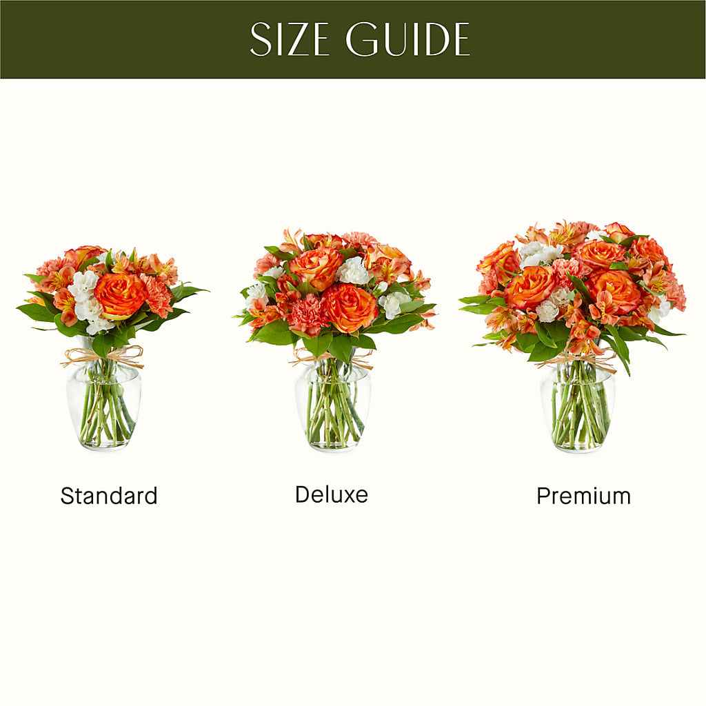 Apricot Glow Bouquet – MAYA'S FLOWER SHOP, Carmichael CA