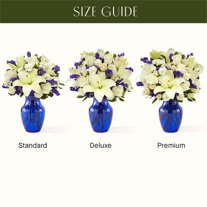 Sapphire Rush Bouquet – MAYA'S FLOWER SHOP, Carmichael CA