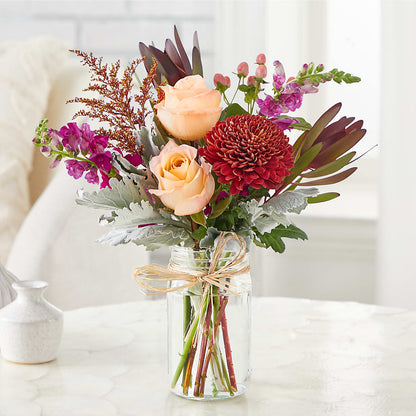 Moody Hues Bouquet – MAYA'S FLOWER SHOP, Carmichael CA