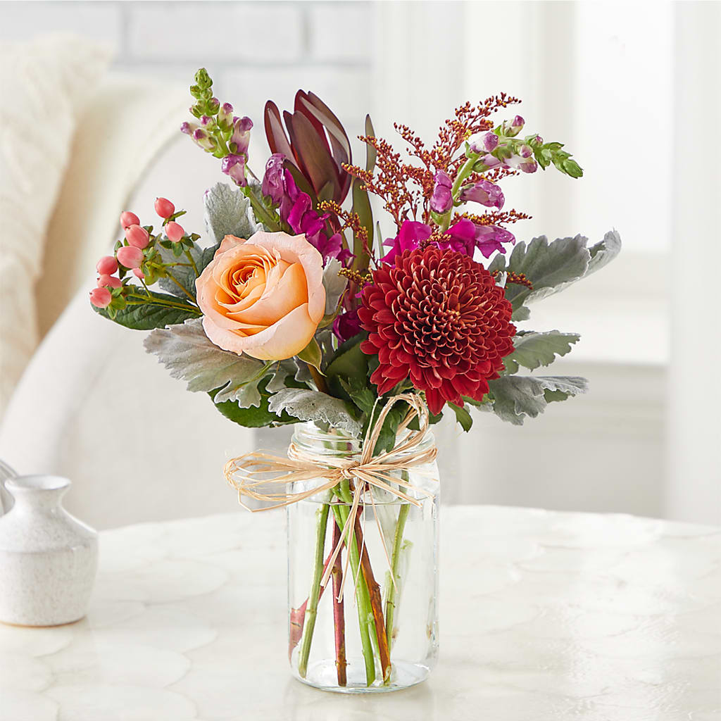 Moody Hues Bouquet – MAYA'S FLOWER SHOP, Carmichael CA