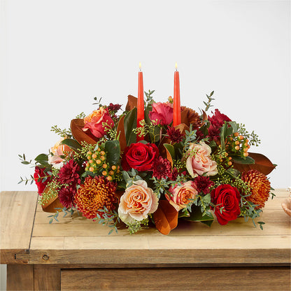 Gather Near Centerpiece – MAYA'S FLOWER SHOP, Carmichael CA