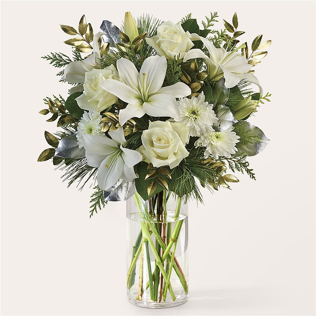 Wintry Mix Bouquet – MAYA'S FLOWER SHOP, Carmichael CA