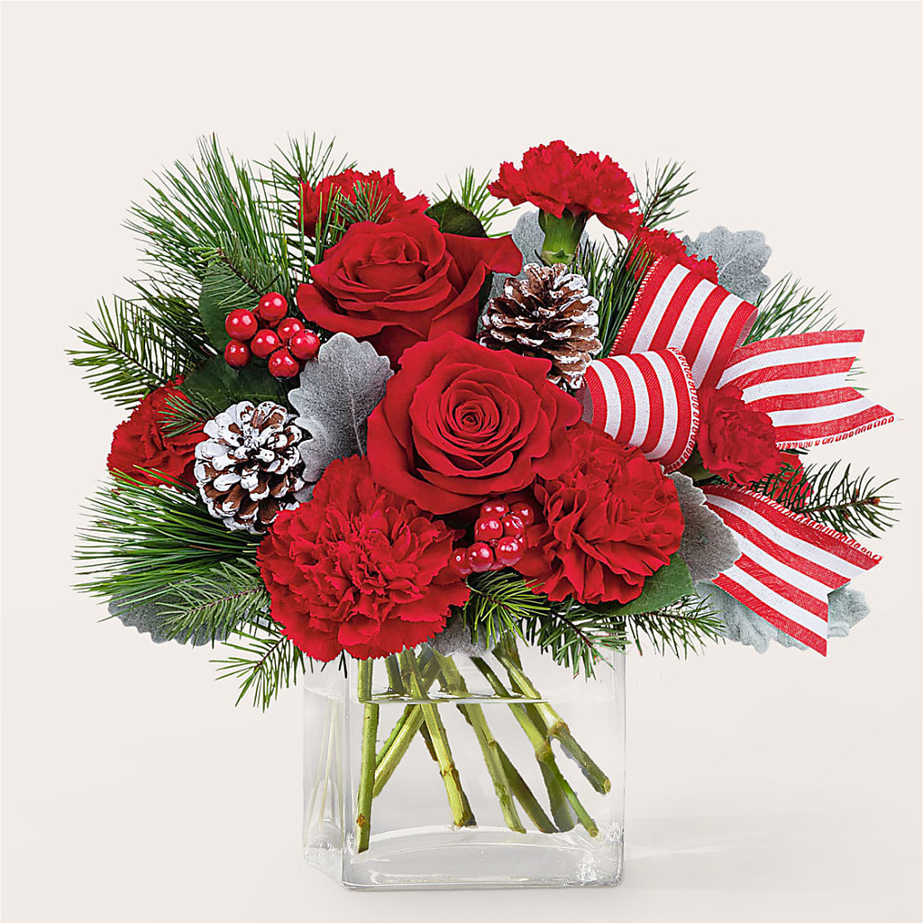 Baking Spirits Bright Bouquet – MAYA'S FLOWER SHOP, Carmichael CA