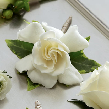 Gardenia Boutonniere – MAYA'S FLOWER SHOP, Carmichael CA