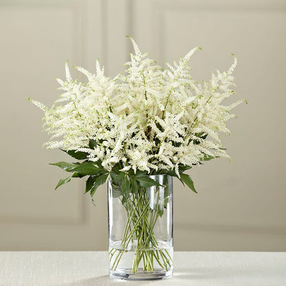 White Astilbe Bouquet – MAYA'S FLOWER SHOP, Carmichael CA